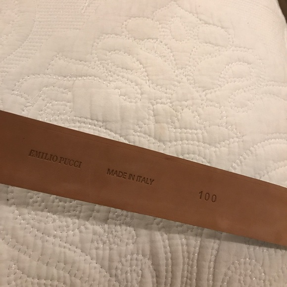 EMILIO PUCCI PYTHON BELT NEVER WORN - Picture 2 of 2